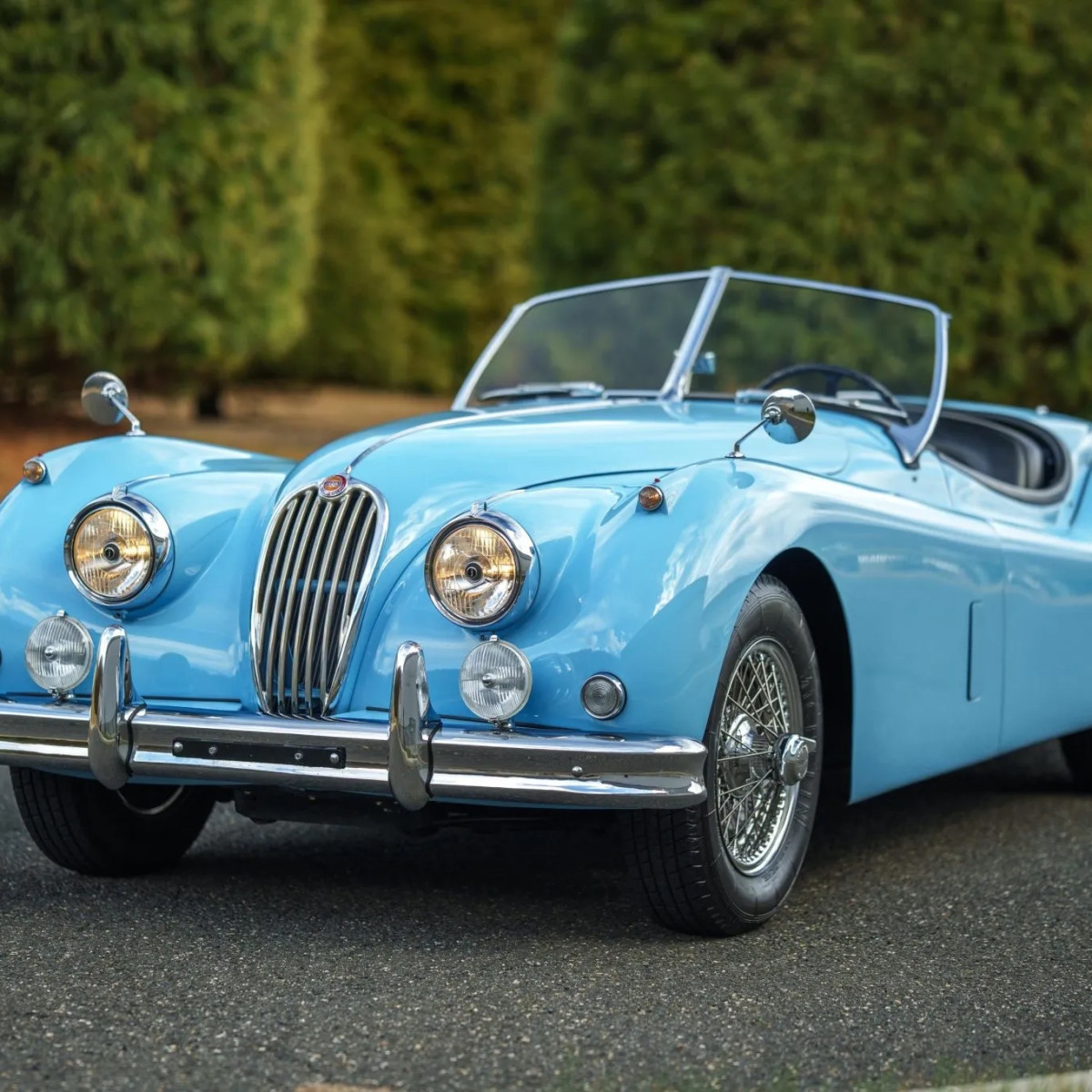 1954 Jaguar XK140 MC Roadster Convertible For Sale After