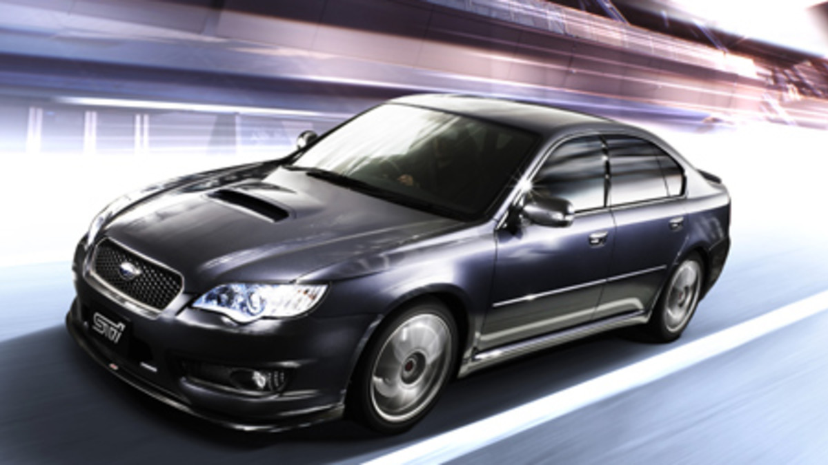 Subaru Legacy STi package introduced in Japan - Autoblog