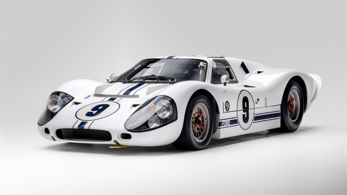 This 1967 Ford GT40 Mk. IV was a Can-Am prototype, now it's for