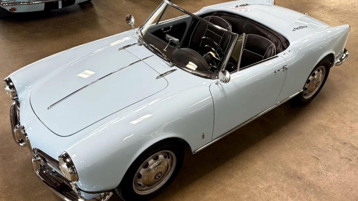 1960 Alfa Romeo Giulietta Spider Veloce For Sale After Extensive