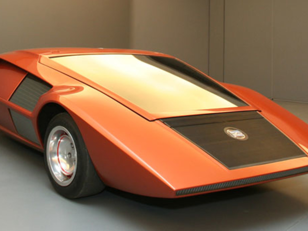 Forgotten Concept: 1970 Bertone Stratos Zero - Autoblog