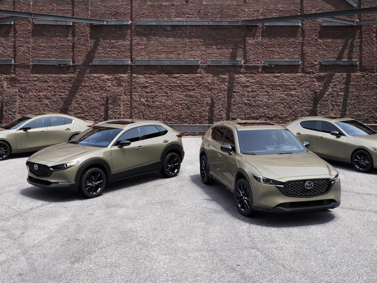 2024 Mazda3, CX-30, and CX-5 get distinctive Carbon Turbo edition