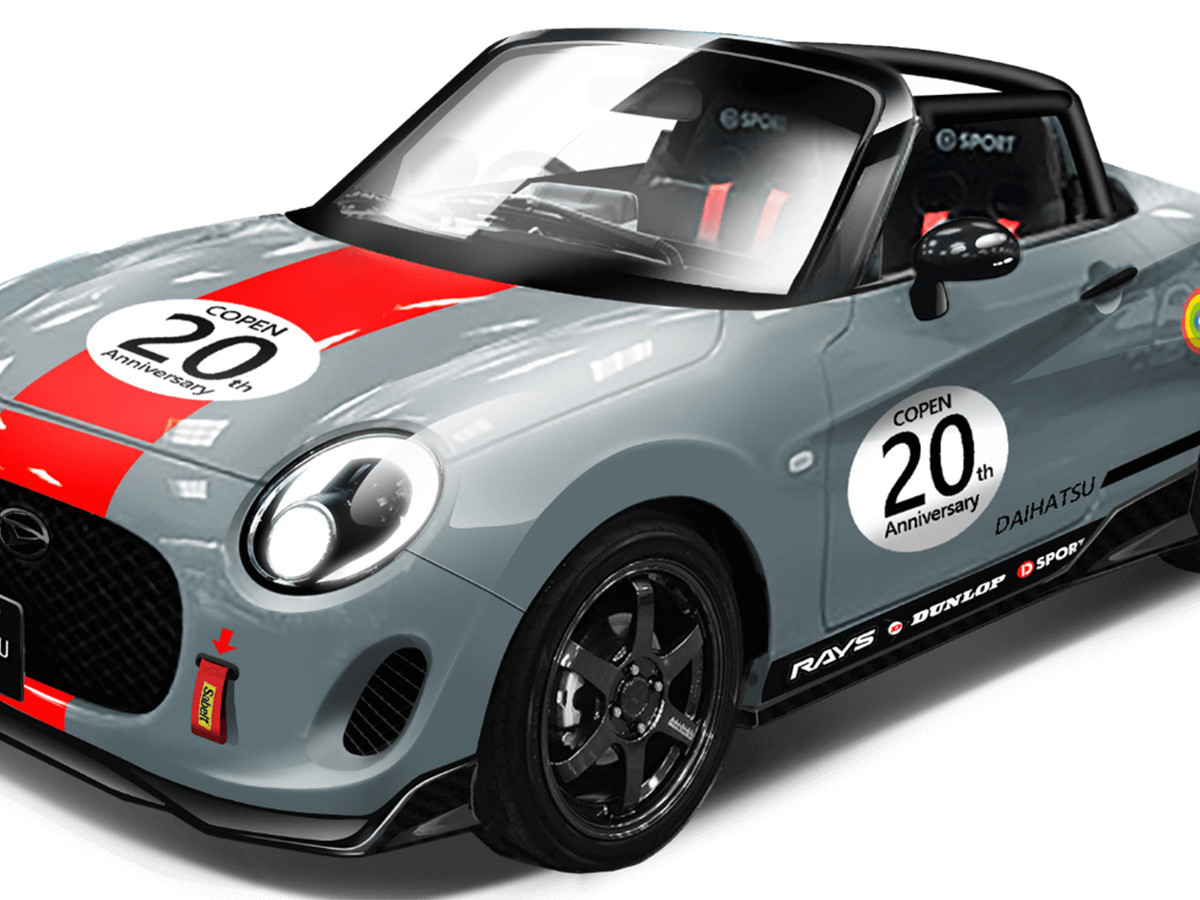 Daihatsu bringing retro Copen roadster, van-boat to Tokyo Auto
