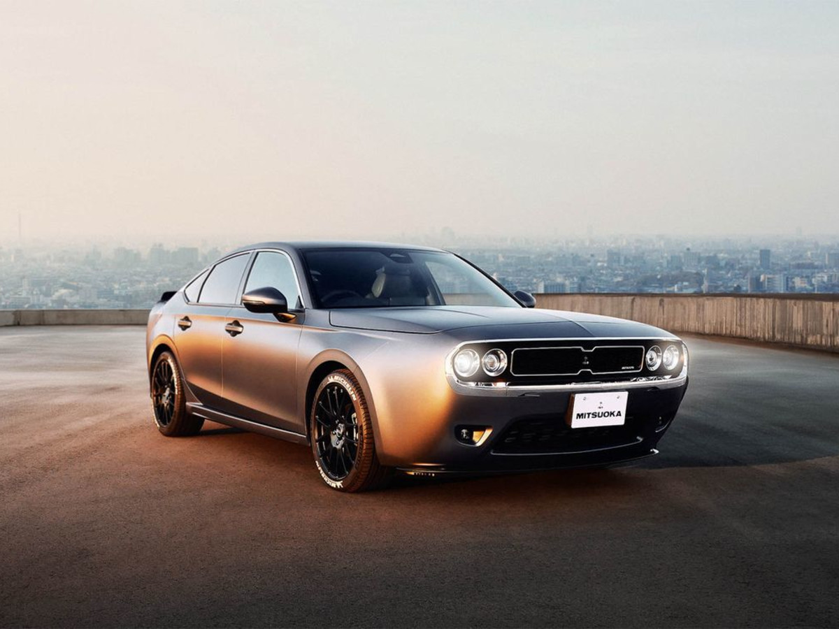 Mitsuoka M55 Concept is a Honda Civic turned into a Dodge