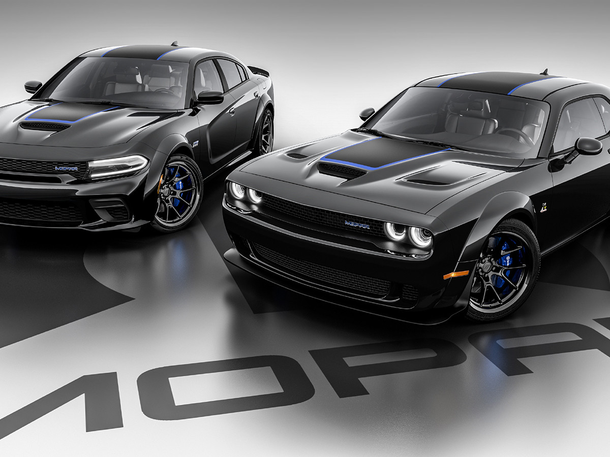 2023 Mopar-modded Dodge Challenger, Charger editions help