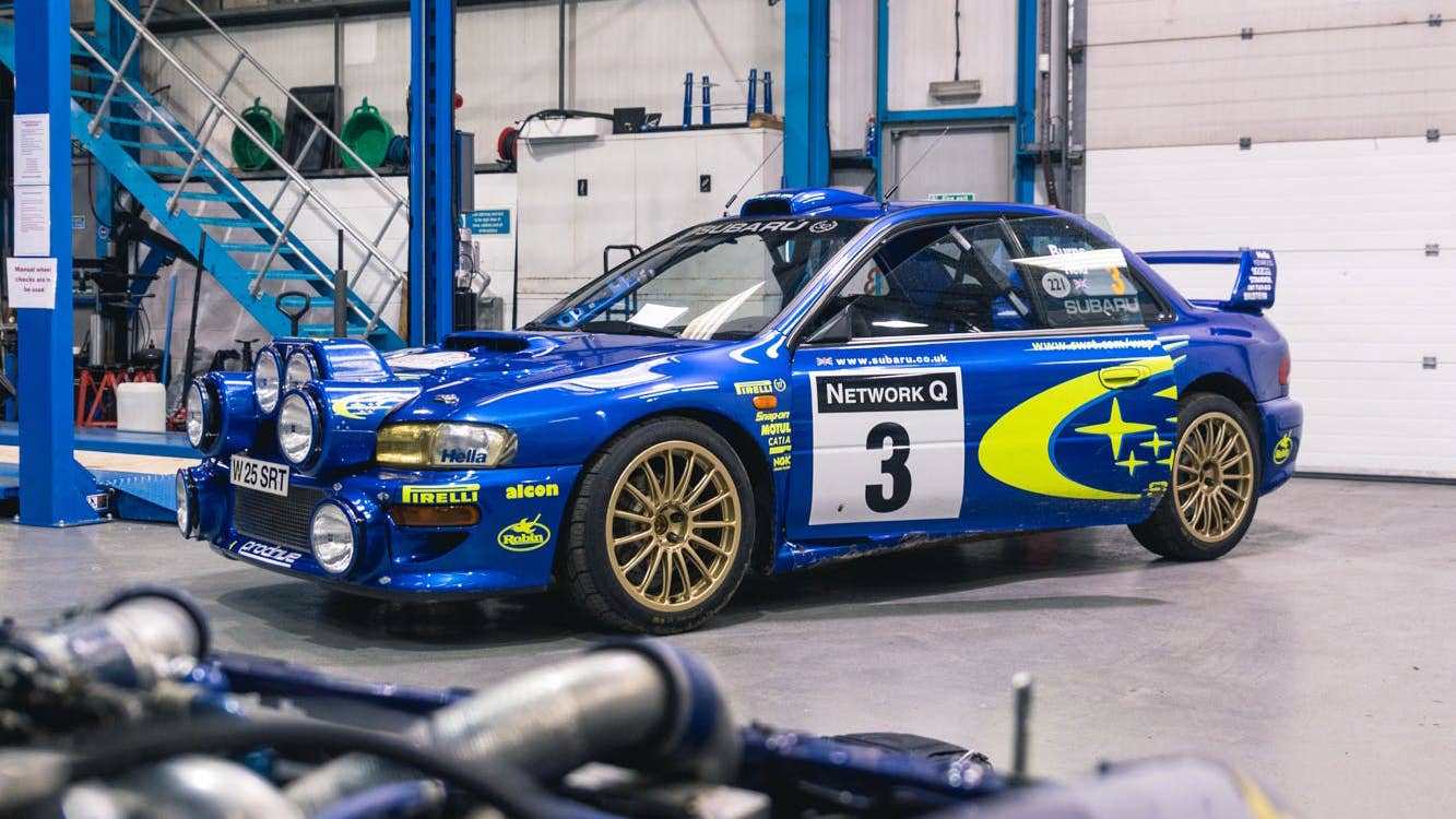 22b Rally Build Subaru Impreza 22b Rally Car