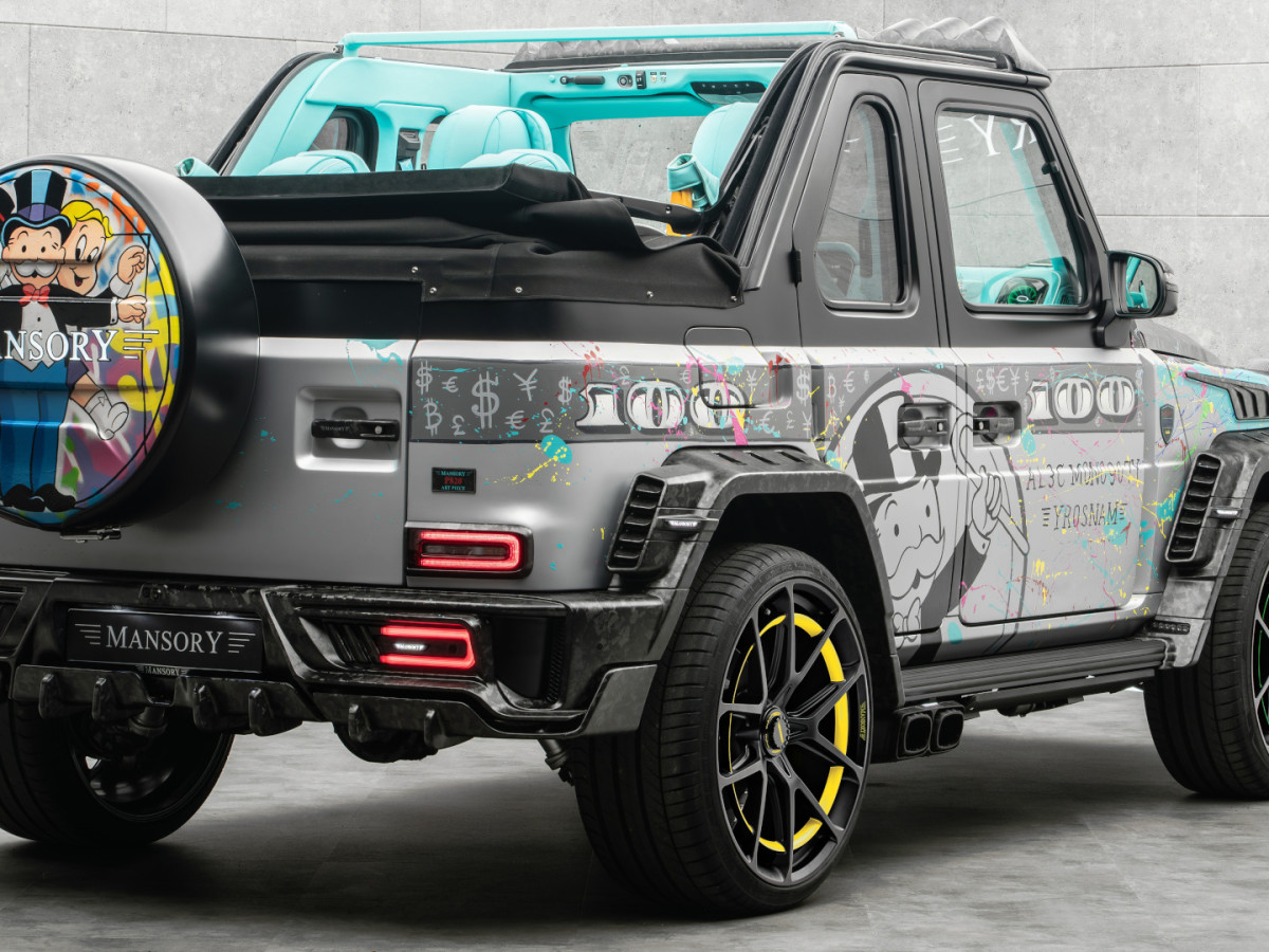 Mansory Maintains Its Monopoly On Ridiculous G-Wagens - Autoblog