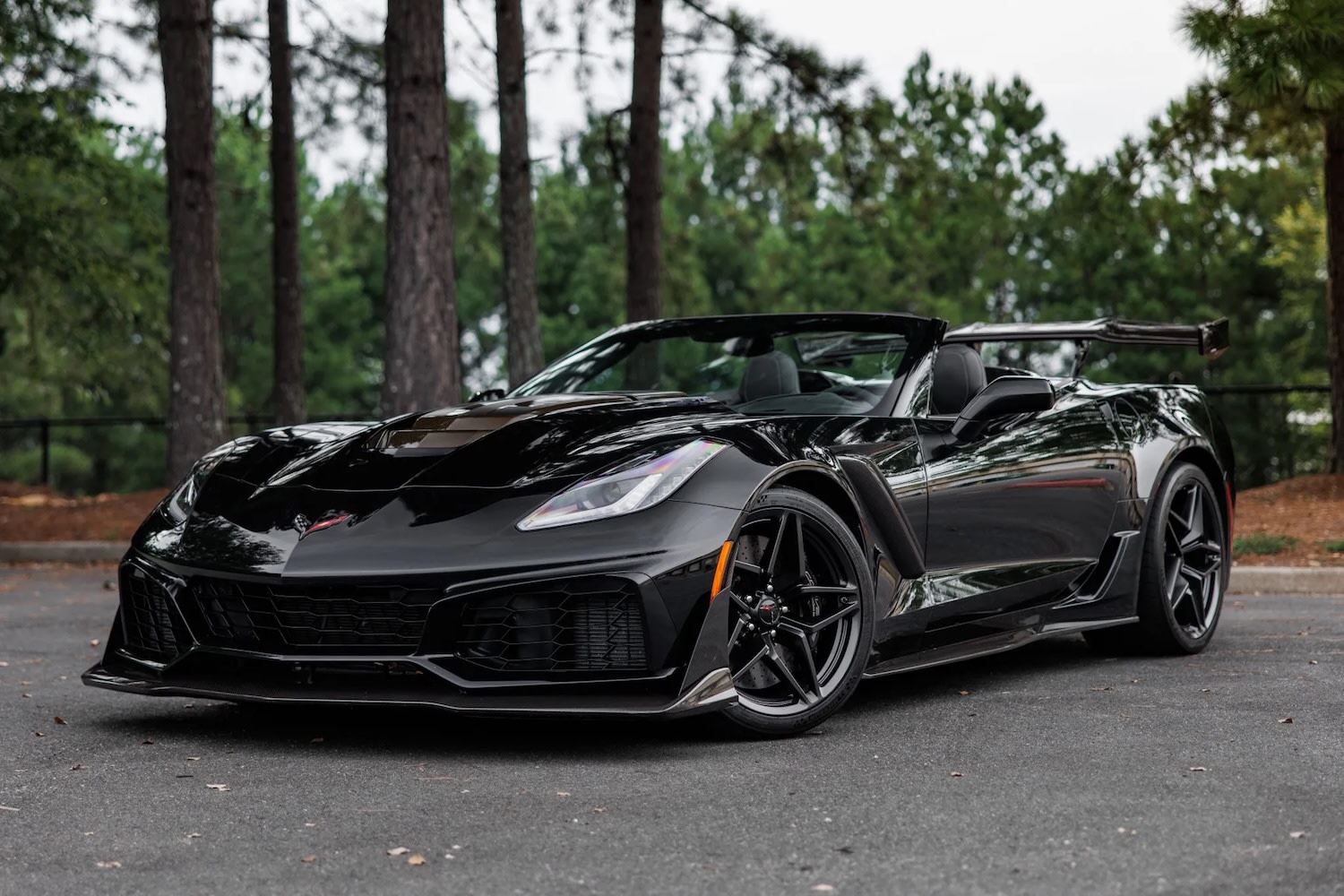 C7 Corvette ZR1 Convertible With 6,000 Miles Bids Can Be