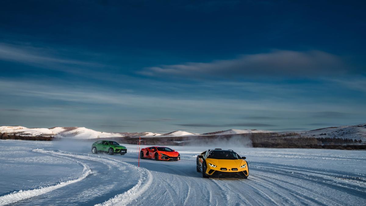 Lamborghini on Ice: A Unique Experience
