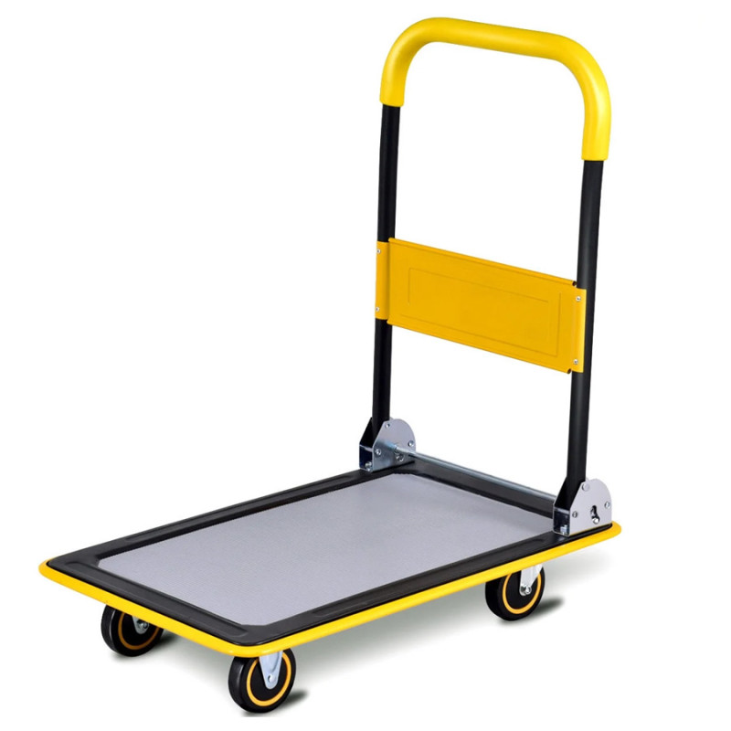Walmart is selling a 'compact and sturdy' $89 dolly cart for $39, and shoppers say it's a 'great household helper'