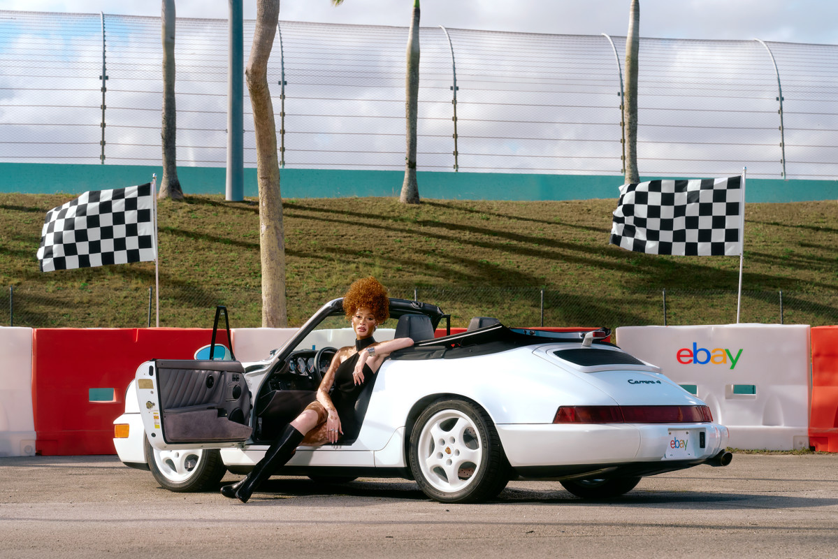 eBay Unveils Gorgeous Porsche 911 and Fashion Collection at F1 Miami