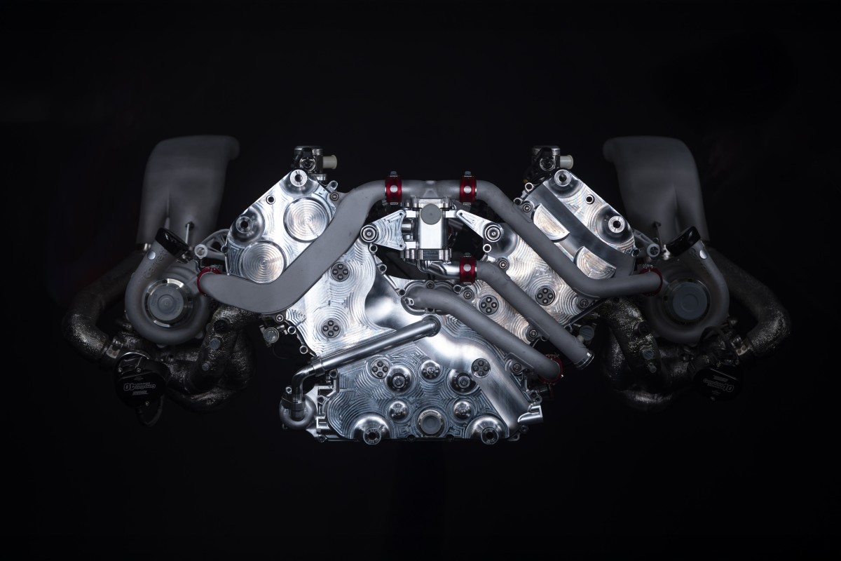 Genesis Twin-Turbo V8 Comes Alive as GMR-001 Hypercar Development Accelerates