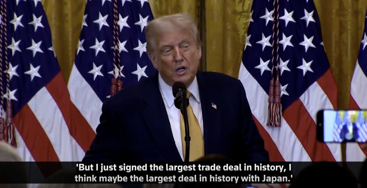 Trump Strikes Japan Tariff Deal as Auto Stocks Surge