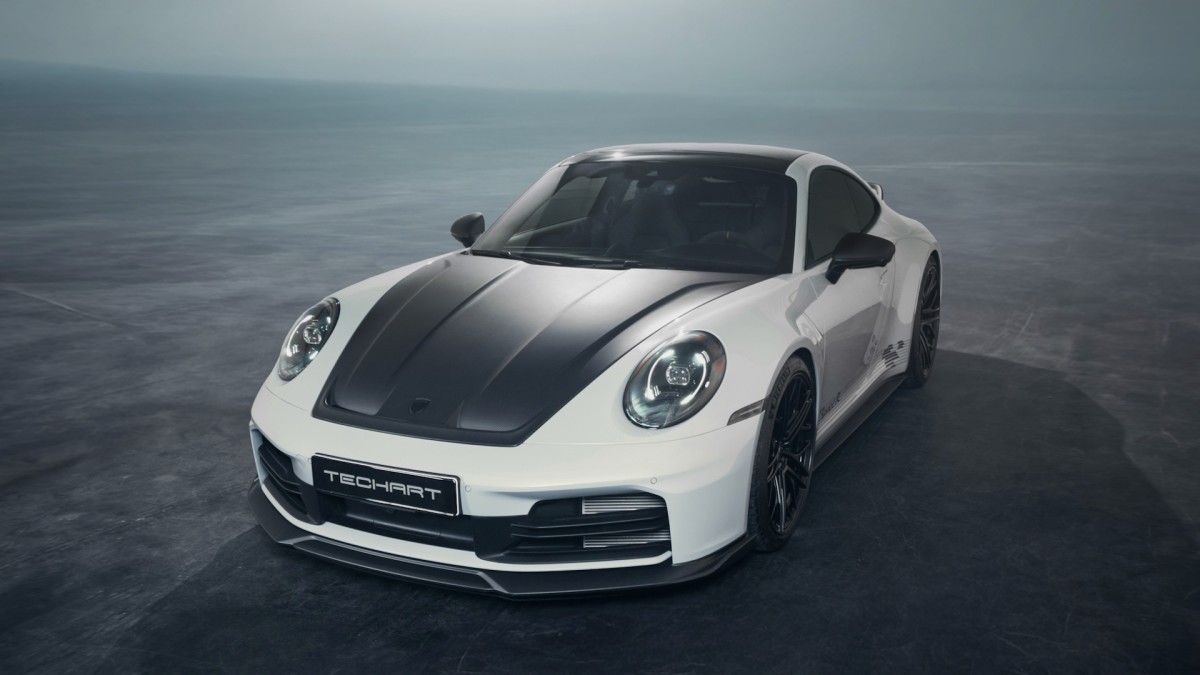 Techart Just Turned the Porsche 911 Carrera T Into a 498-HP Rocket