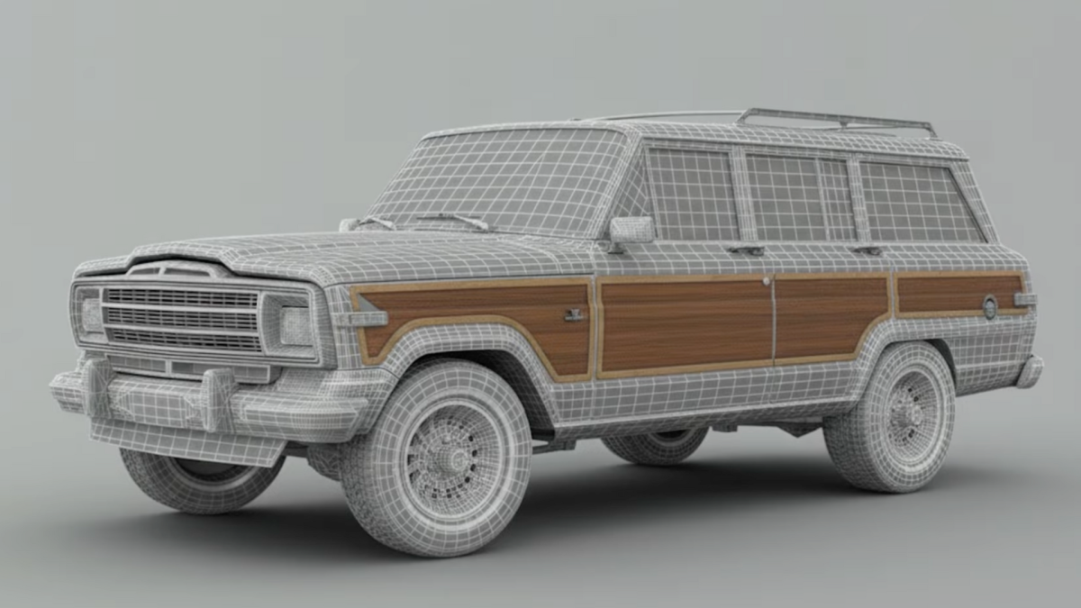 A Texas Builder Has Created an All-Electric Chassis for Classic Jeep Wagoneers