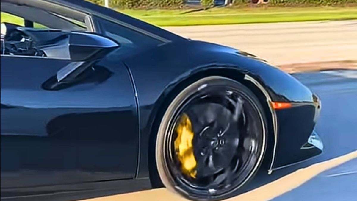Hypocritical Sheriff Caught Speeding In A Lamborghini On Video