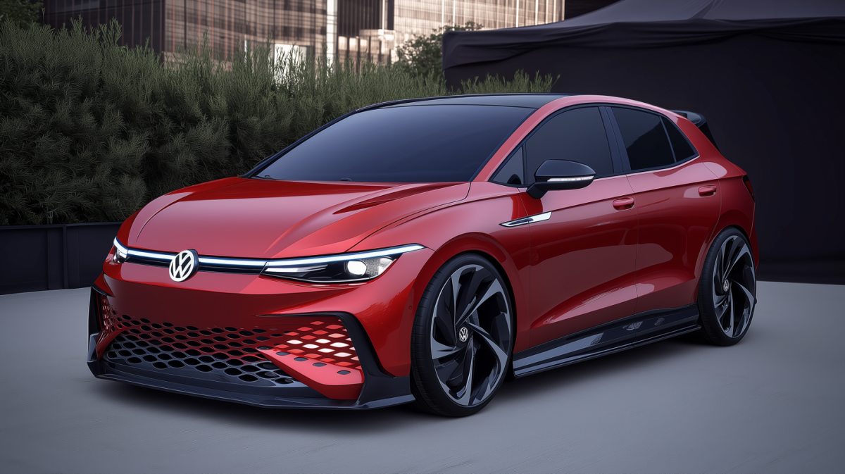 VW's Competitors Should Fear The Upcoming ID2 GTI Seen In Spy Shots, Plus Our Render