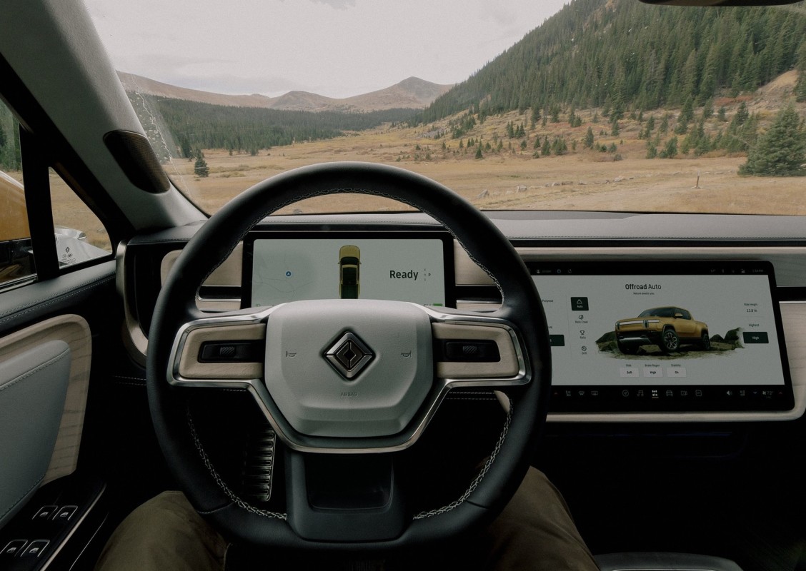 Rivian Working On Cybertruck-Rivaling Steer-By-Wire System