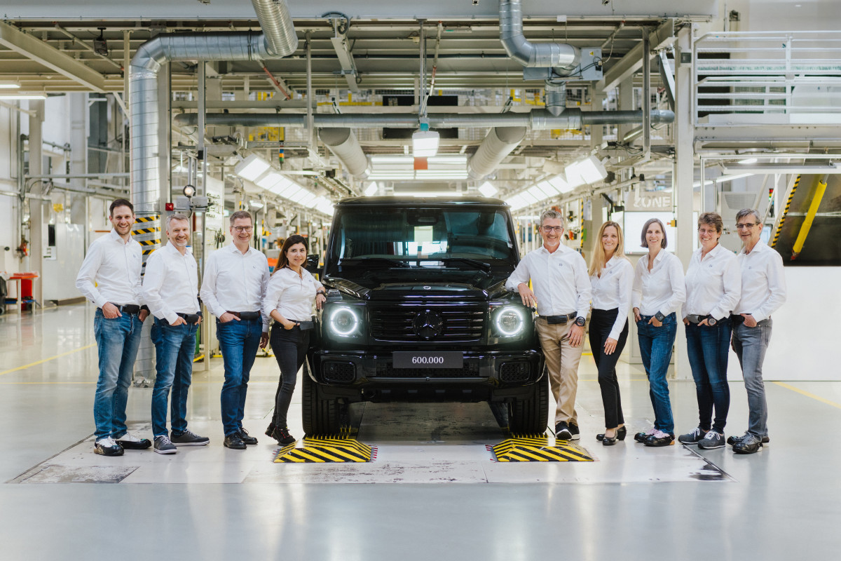 Mercedes Builds 600,000th G-Class — And It’s Fully Electric