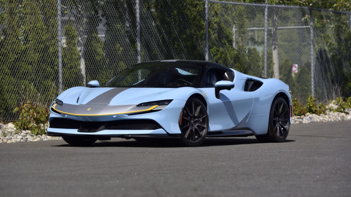 Practically-New 2025 Ferrari SF90 Spider For Sale With Just 54 Miles