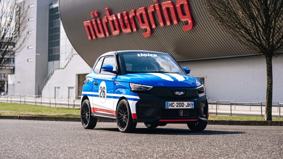 French Microcar Breaks Nüburgring Lap Record That Stood for 6 Decades