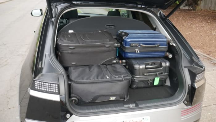 Hyundai Ioniq 5 Luggage Test: How much cargo space? - Autoblog