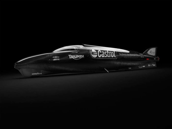 Guy Martin and Triumph aim for 400 mph at Bonneville Autoblog Car