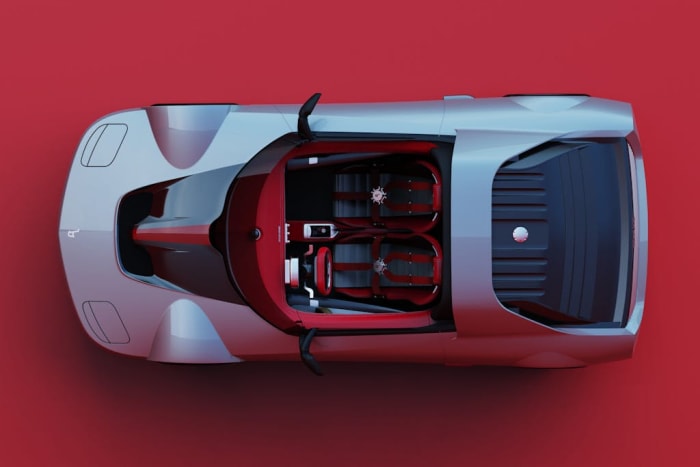 أعلى سيارة إنتاج Bertone Runabout