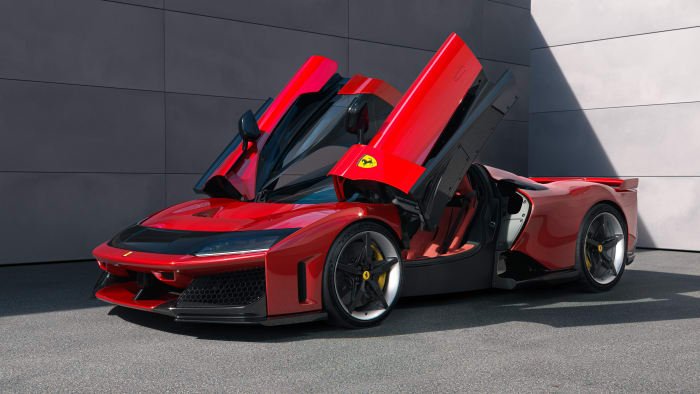 Ferrari F80 Side View