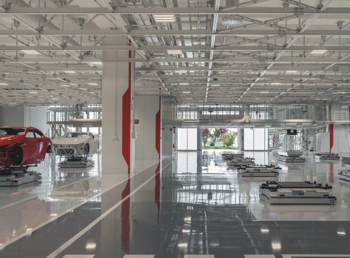 Ferrari Factory Floor