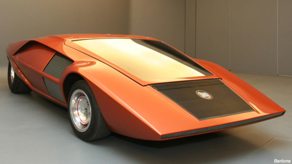 格安人気 Concept: Forgotten 1970 Autoblog - Zero Stratos Bertone 自動車