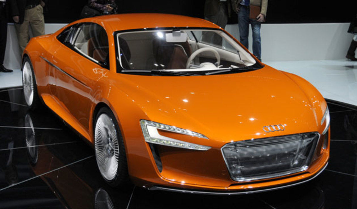 Audi e tron orange discount