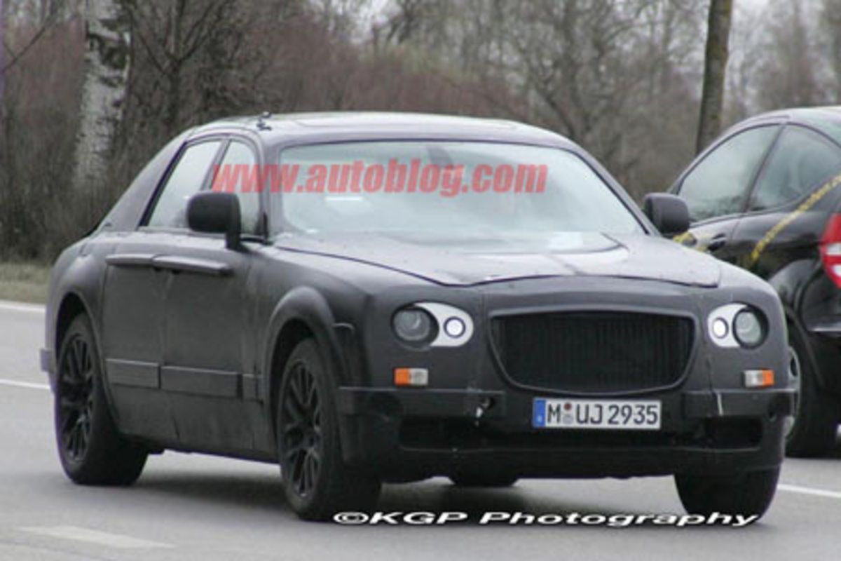 Spy Shots: Rolls Royce RR4 - the Baby Rolls - Autoblog