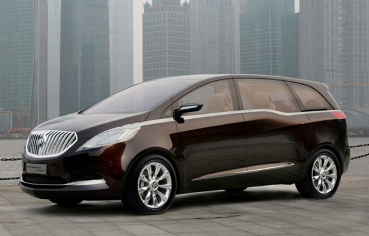 GM shows off Buick Business MPV concept with new images - Autoblog