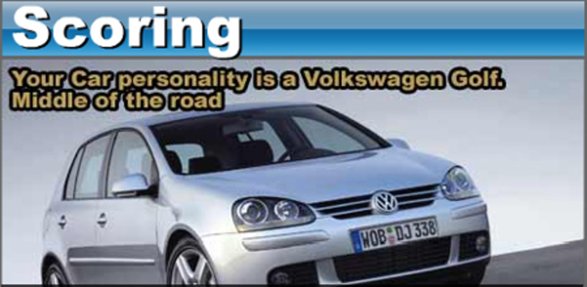 Quiz 'What kind of car are you?' Autoblog Car News, Reviews and