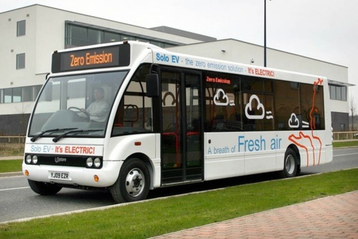 Optare demonstrates electric bus at UK test track Autoblog
