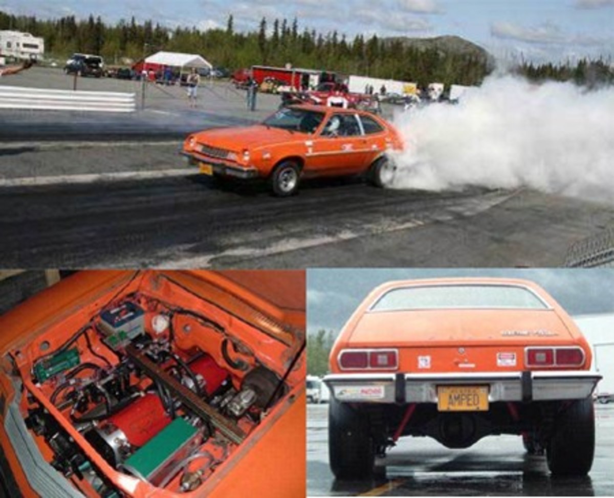 VIDEO Electric Pinto only explodes off the starting line Autoblog