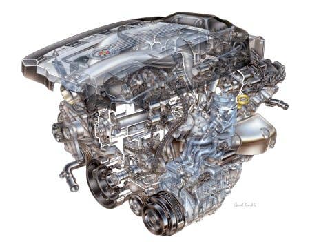 Direct Injection helps updated Cadillac V6 get more power from less