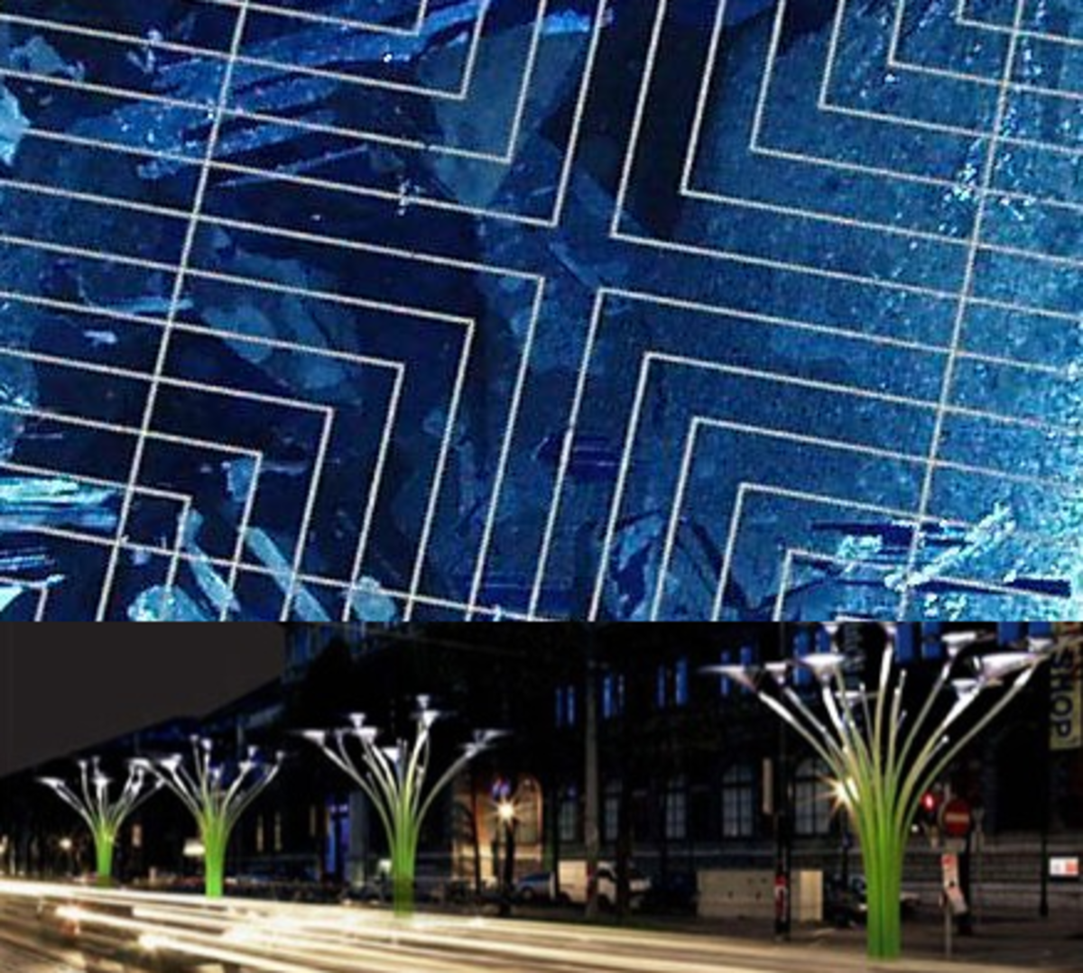Greening your architecture with solar parking lots and solar trees