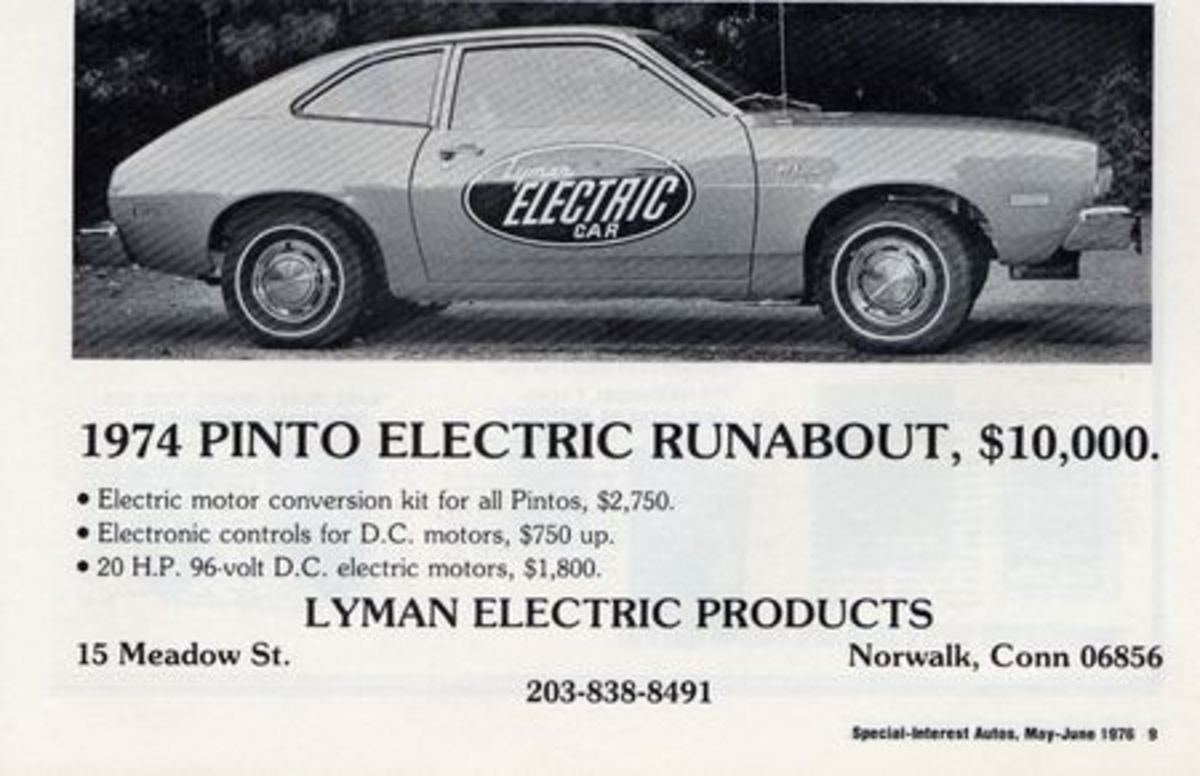 10 000 for a Pinto The cost of going electric in 1976 Autoblog