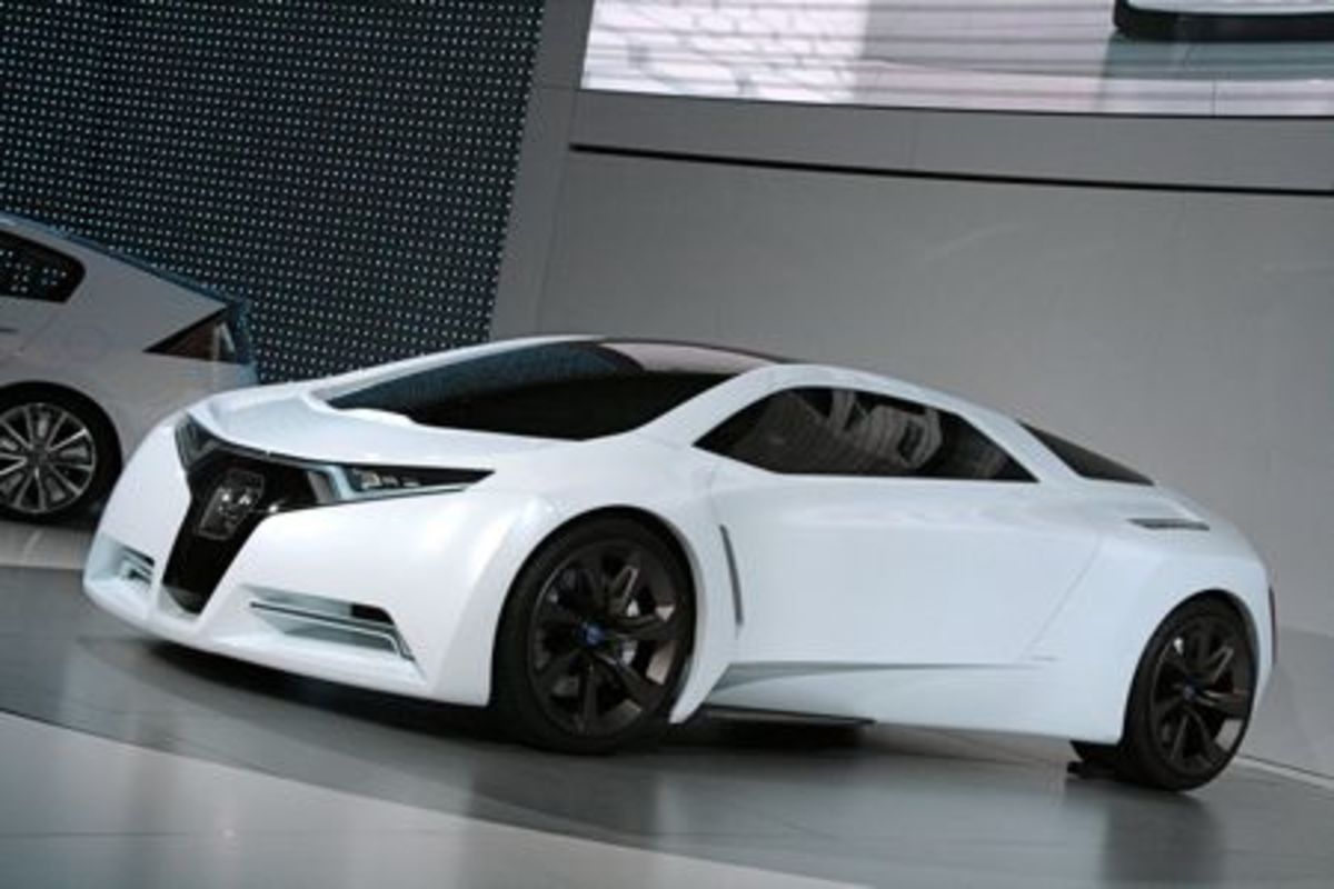LA 2008 Honda surprises with FC Sport fuel cell sports car concept