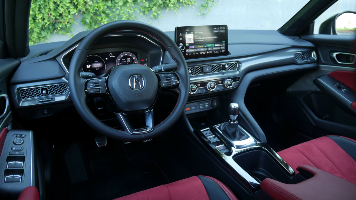 2023 Acura Integra ASpec Interior Review How it compares to Civic Autoblog