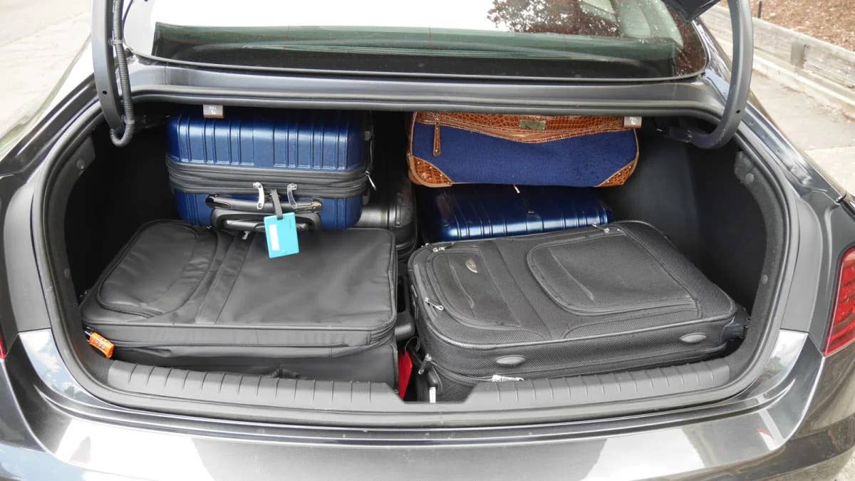 Hyundai Ioniq 6 Luggage Test: How big is the trunk? - Autoblog