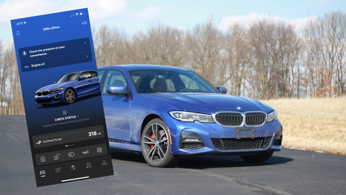 Our long-term 2022 BMW 330e's phone app works splendidly - Autoblog