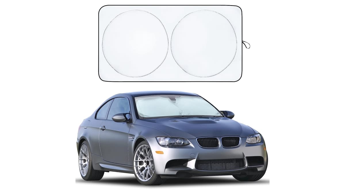 Keep your car cool during a heat wave with this best selling windshield sun shade Autoblog