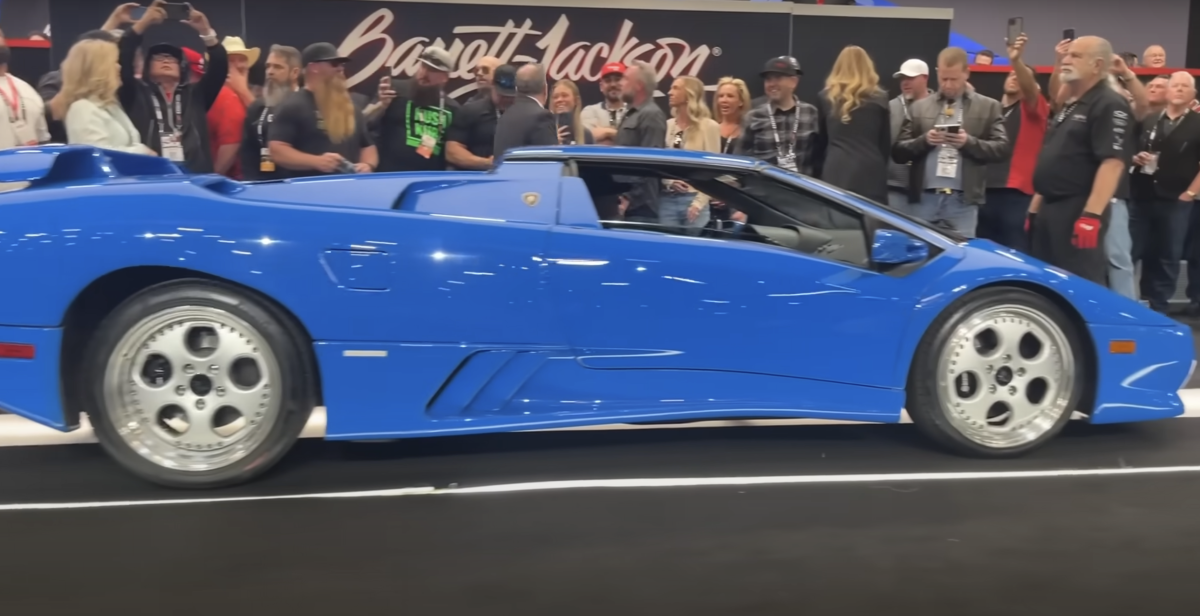 Donald Trumpowned 1997 Diablo sells for 1.1 million