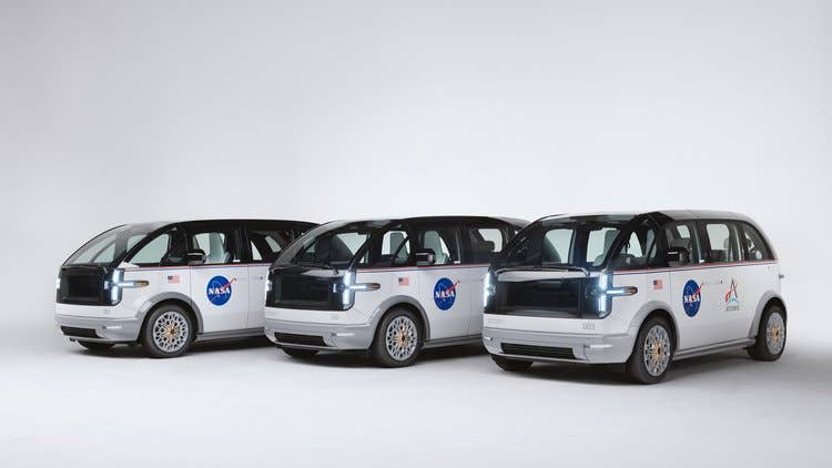 Canoo delivers its first EVs to support the NASA Artemis II moon ...