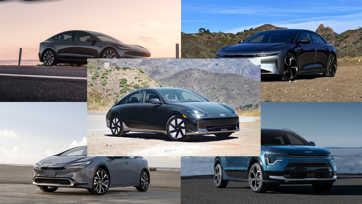 The 30 most efficient vehicles of 2024 EVs plug in hybrids and gas powered cars Autoblog