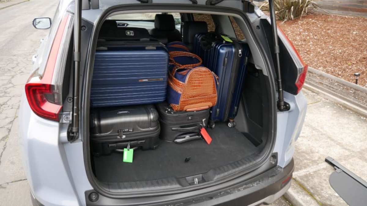 Kia Sportage Luggage Test How much cargo space? Autoblog