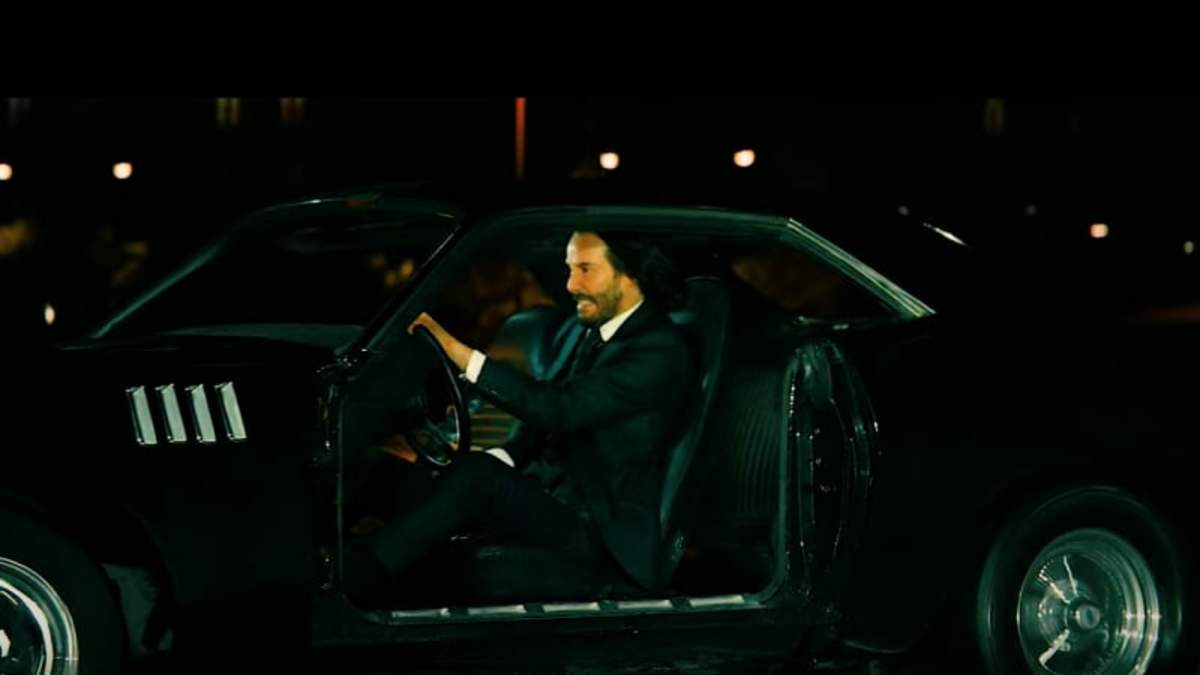 Keanu Reeves shows impressive driving skill in 'John Wick Chapter 4